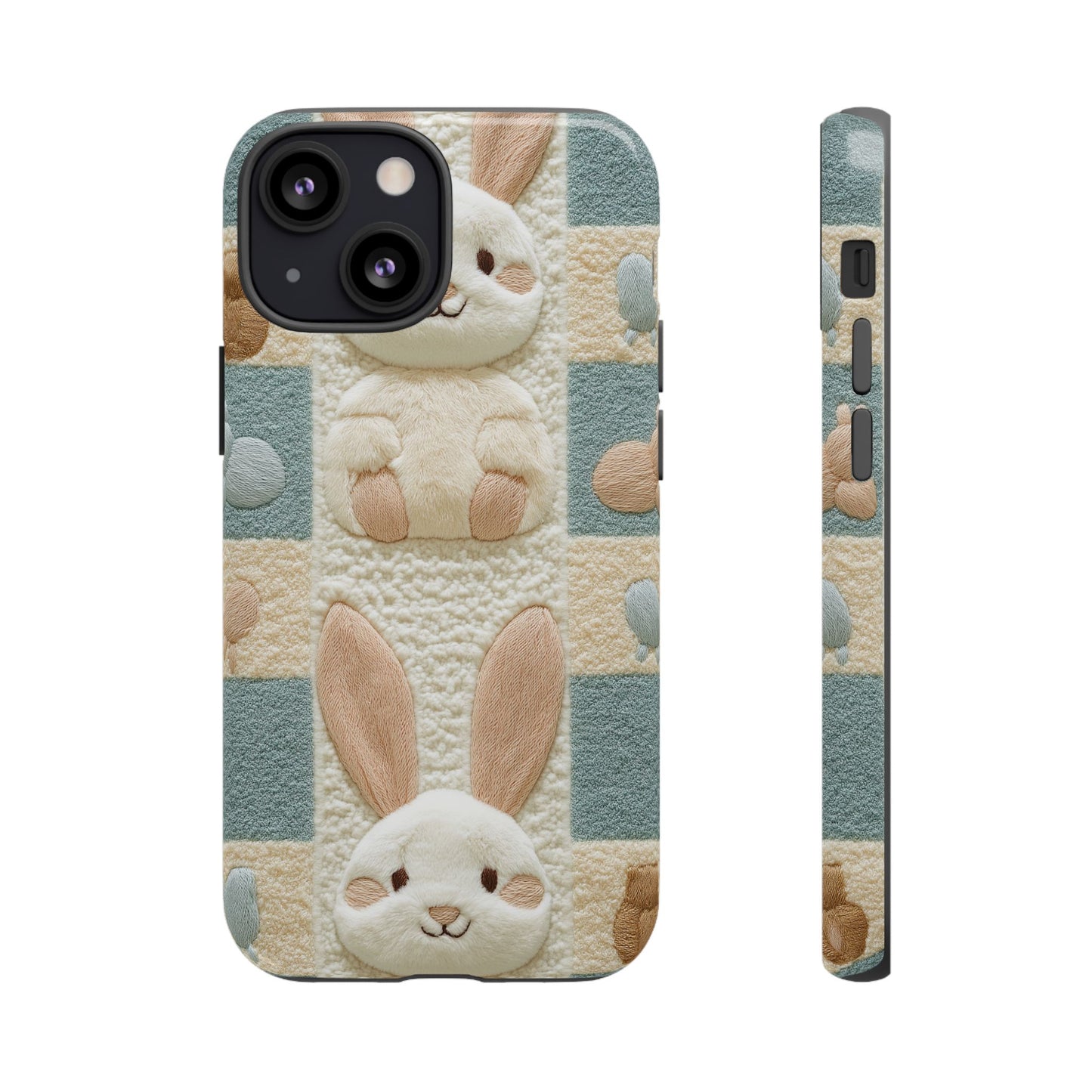 Adorable Rabbits Phone Case – Cute & Durable Protection - iPhone, Samsung, and Google case