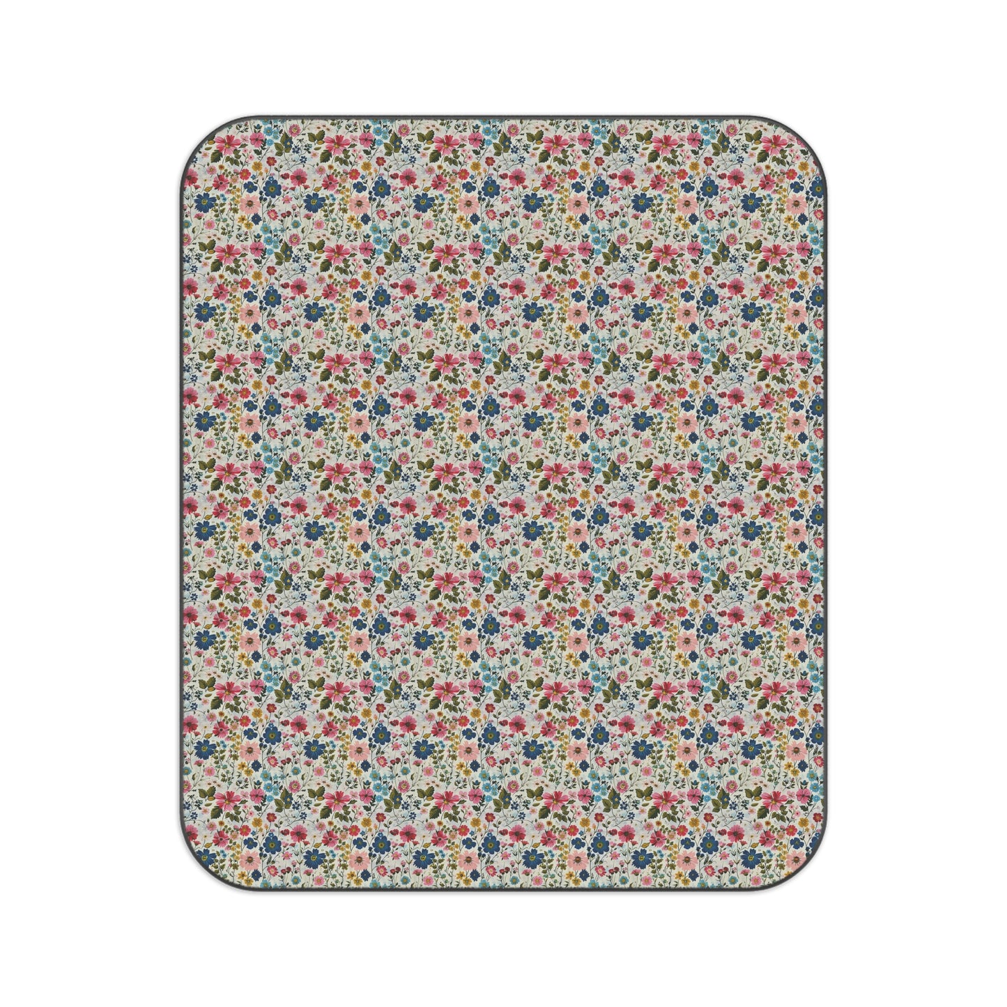 Tiny Scattered Blooming Cheer Picnic Blanket