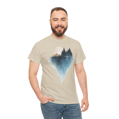 Scenic Nature Unisex Cotton Tee - Adventure Awaits