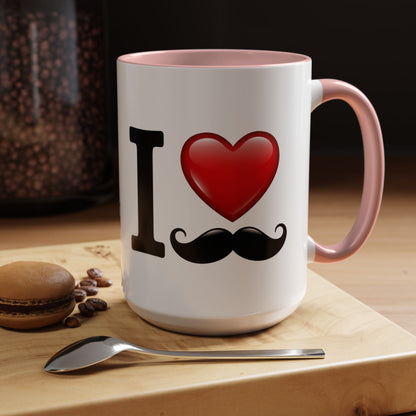 I Love Dad Accent Coffee Mug - Perfect Gift for Men - Father's Day Gift