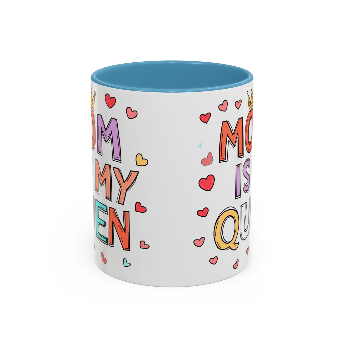 Queen Mom Accent Coffee Mug - Perfect Gift for Mother's Day - Birthday Gift