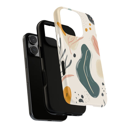 Phone Case with Abstract Art design - iPhone, Samsung, and Google case