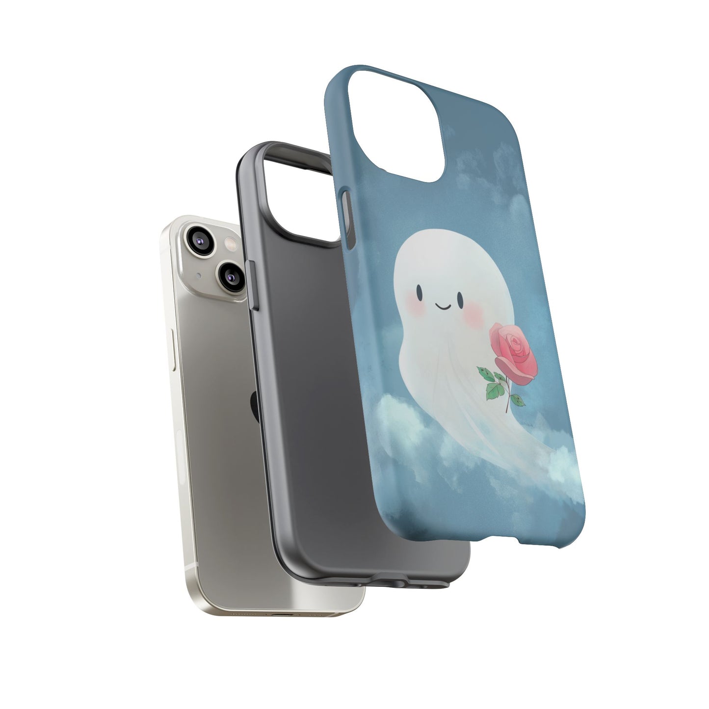 Cute Ghost Phone Case - iPhone, Samsung, and Google case