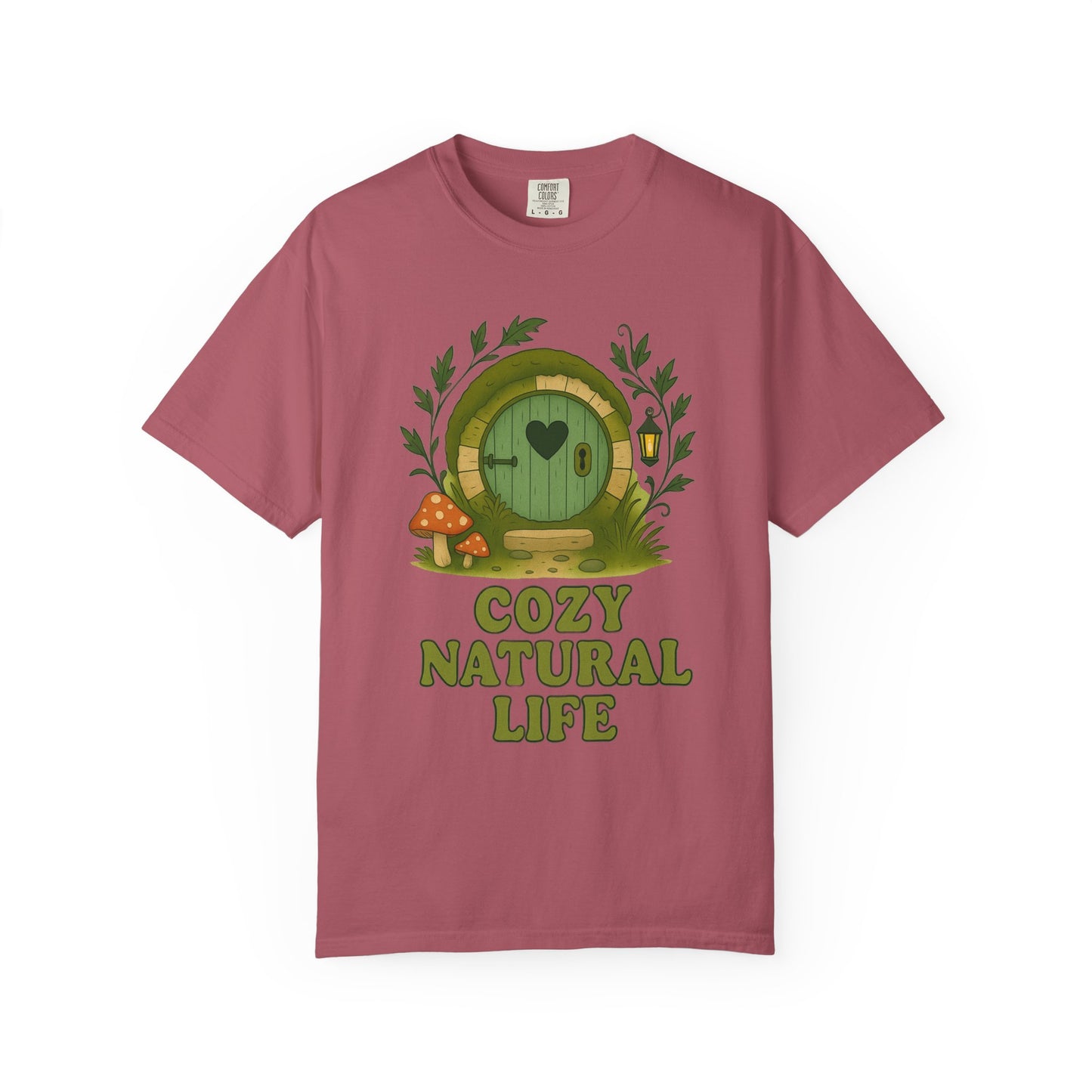Cozy Natural Life T-Shirt, Eco-Friendly Tee, Nature Lover Shirt, Unique Gift for Adventurers, Casual Wear for All Seasons