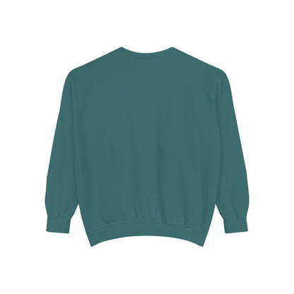 Men's Garment-Dyed Sweatshirt - Happy Vibes