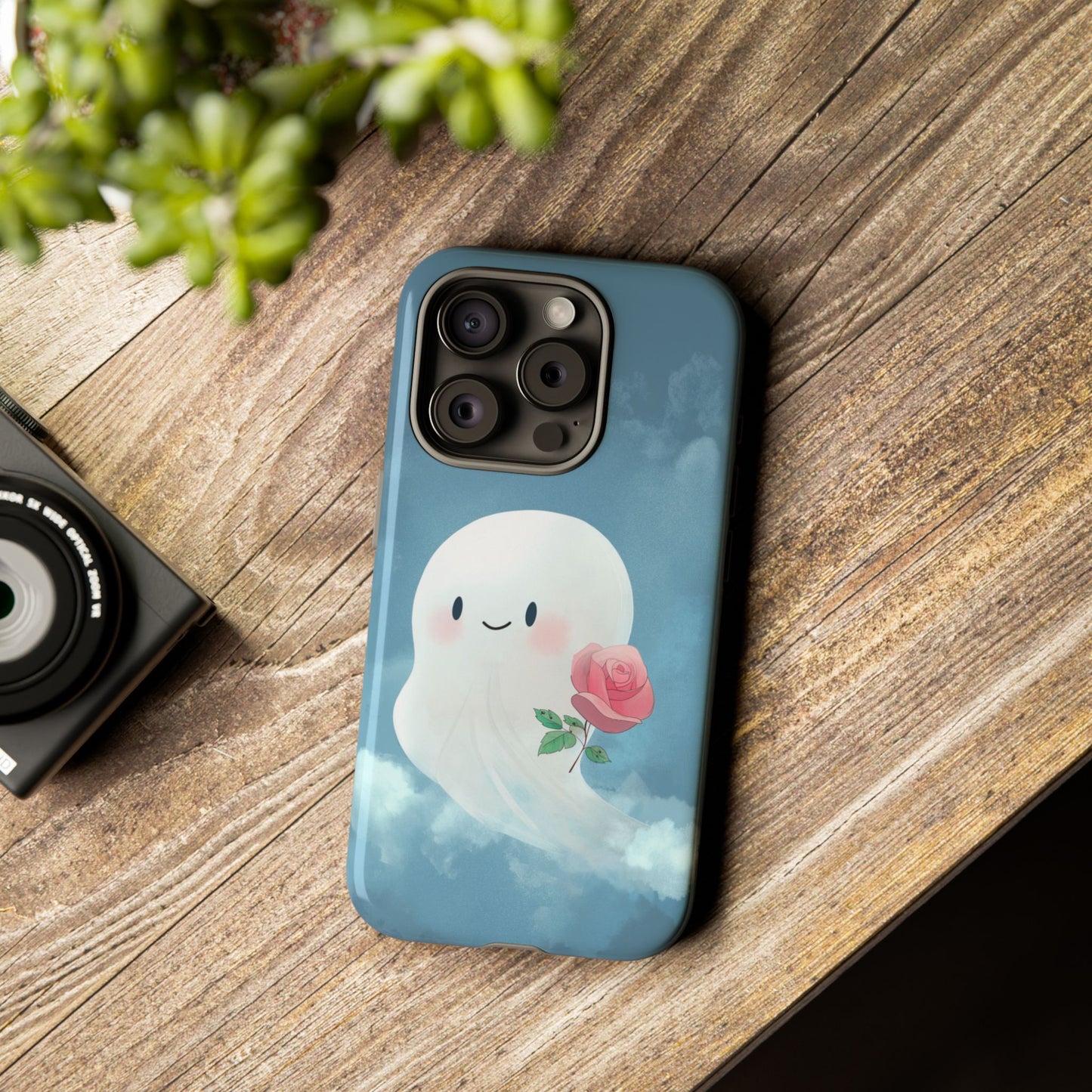 Cute Ghost Phone Case - iPhone, Samsung, and Google case