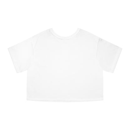 Champion Women's Heritage Cropped Floral Watercolor Design T-Shirt - Tee for Women