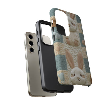Adorable Rabbits Phone Case – Cute & Durable Protection - iPhone, Samsung, and Google case