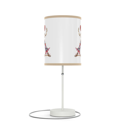Lamp on a Stand, US|CA plug - Watercolor Skeleton Lamp - Table Lamps
