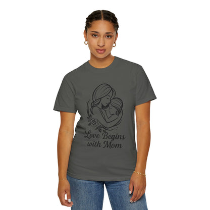 Love Begins with Mom - Gift for Mother's Day