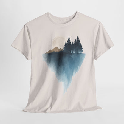 Scenic Nature Unisex Cotton Tee - Adventure Awaits
