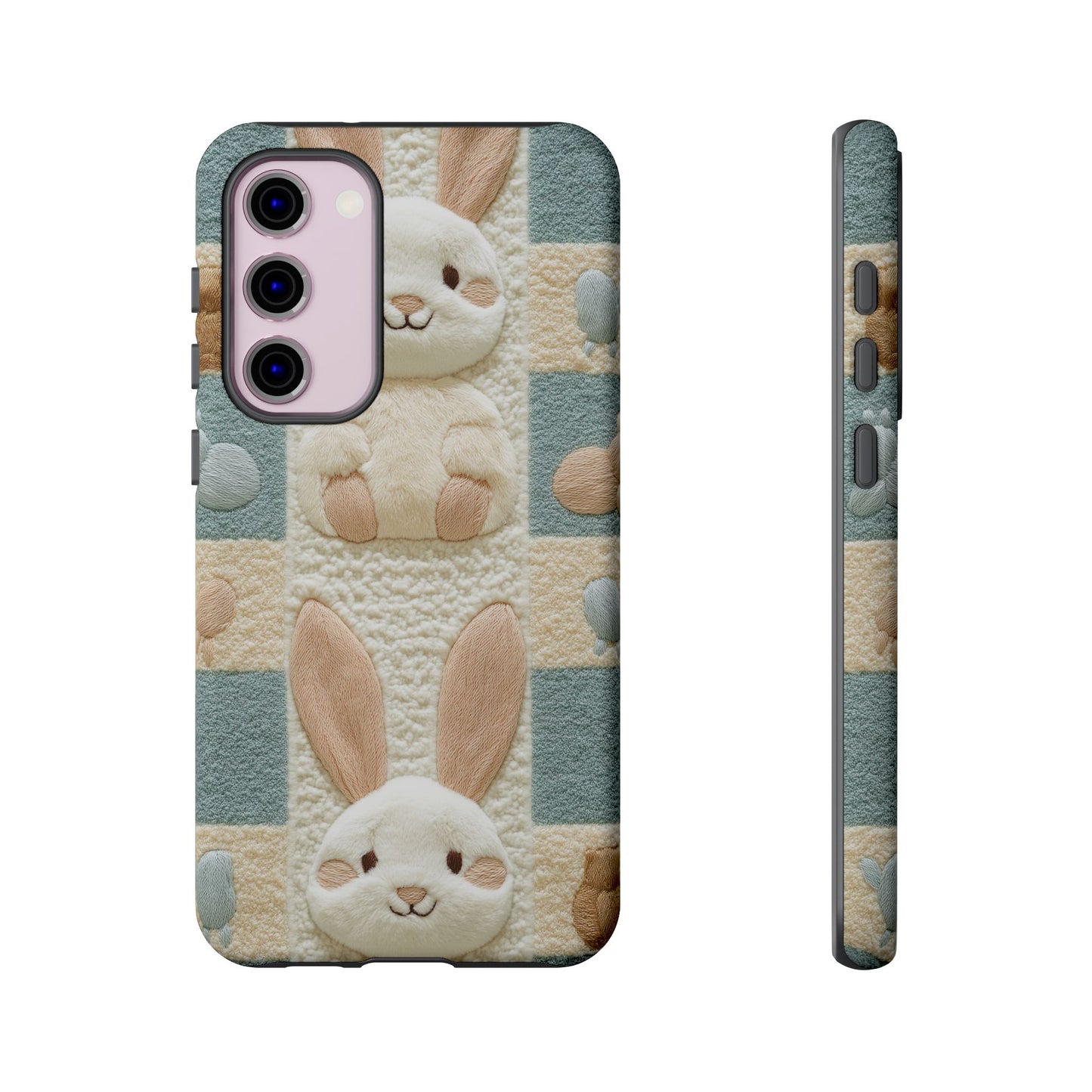 Adorable Rabbits Phone Case – Cute & Durable Protection - iPhone, Samsung, and Google case