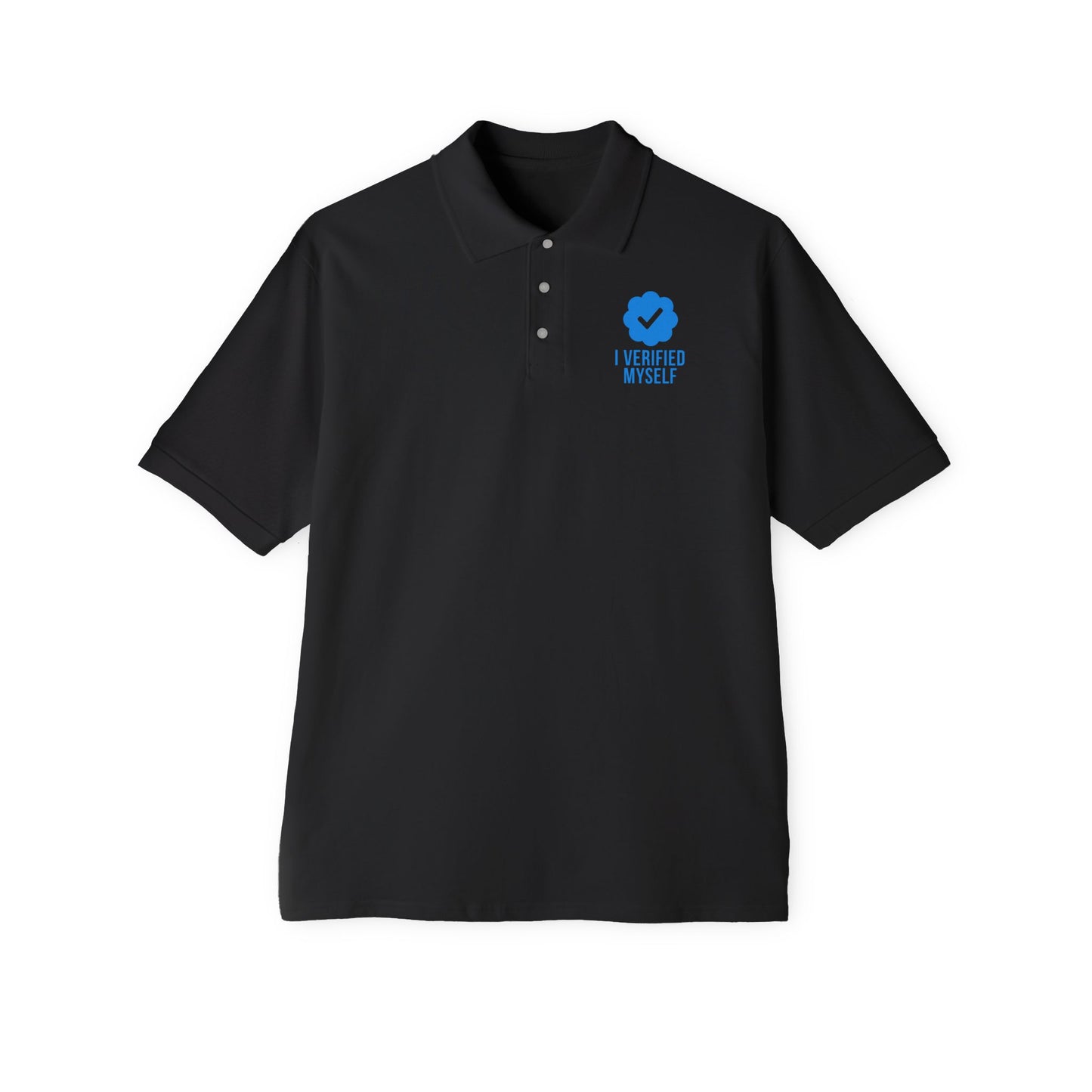Statement Men's Polo - Casual Style, Everyday Wear, Gift for Him, Weekend Outings, Father's Day Gift