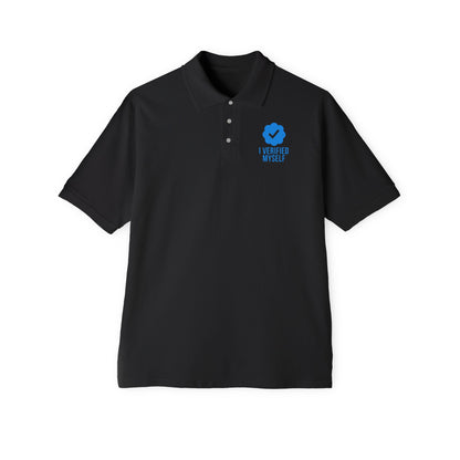 Statement Men's Polo - Casual Style, Everyday Wear, Gift for Him, Weekend Outings, Father's Day Gift