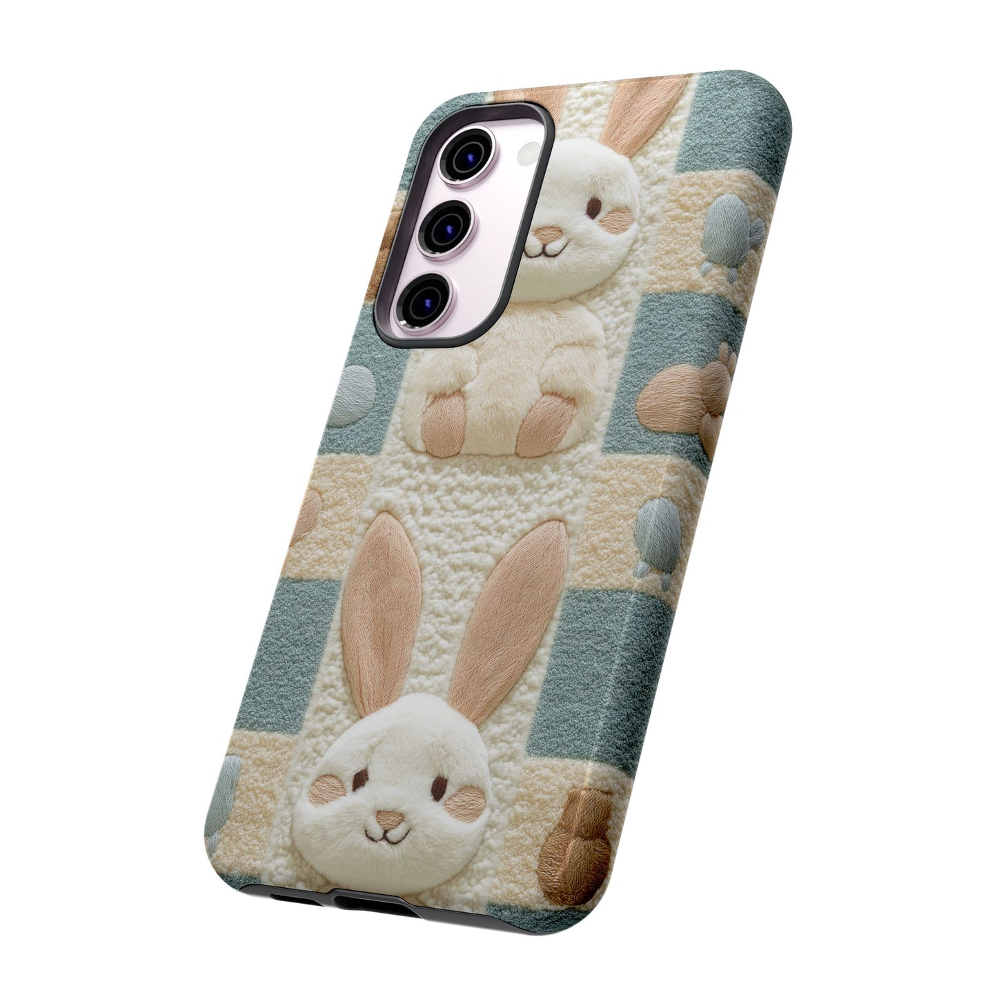 Adorable Rabbits Phone Case – Cute & Durable Protection - iPhone, Samsung, and Google case