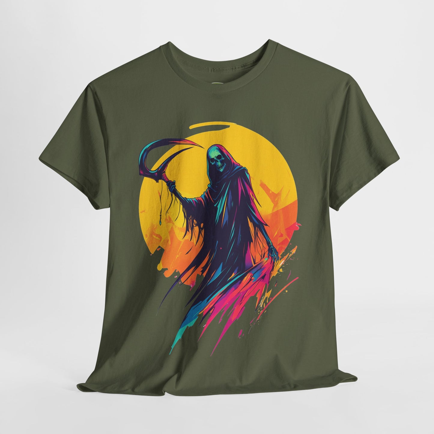 Spooky T-shirt - Unisex Heavy Cotton Tee - Halloween Tee