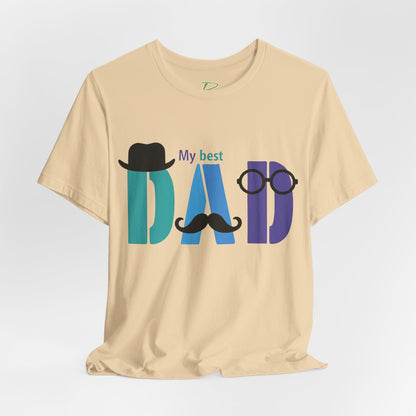 My Best Dad Tee, Father's Day Gift, Dad Shirt, Gift for Dad, Casual Wear, Birthday Gift for Dad