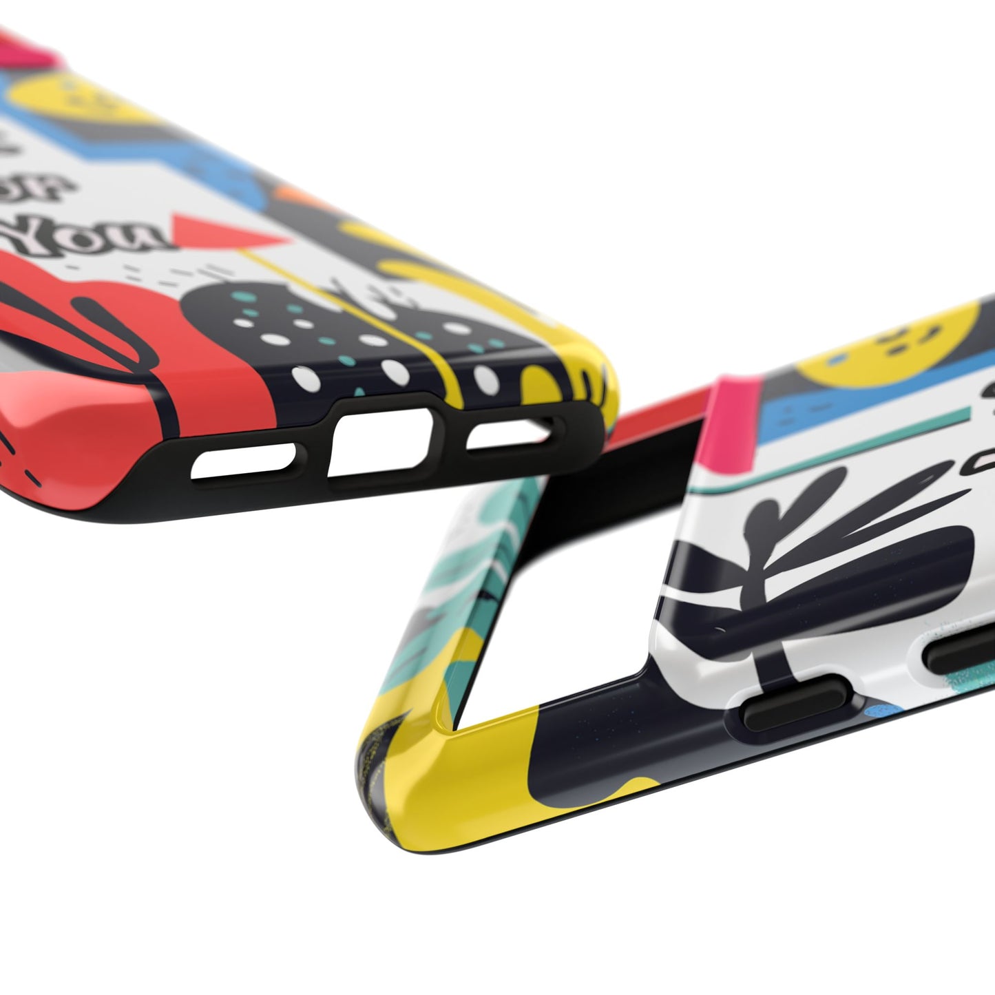 Colorful Phone Case with "Just For You" Design - Fun Gift, Unique Phone Accessory, Vibrant Design, Custom Gift Idea, Personal Touch