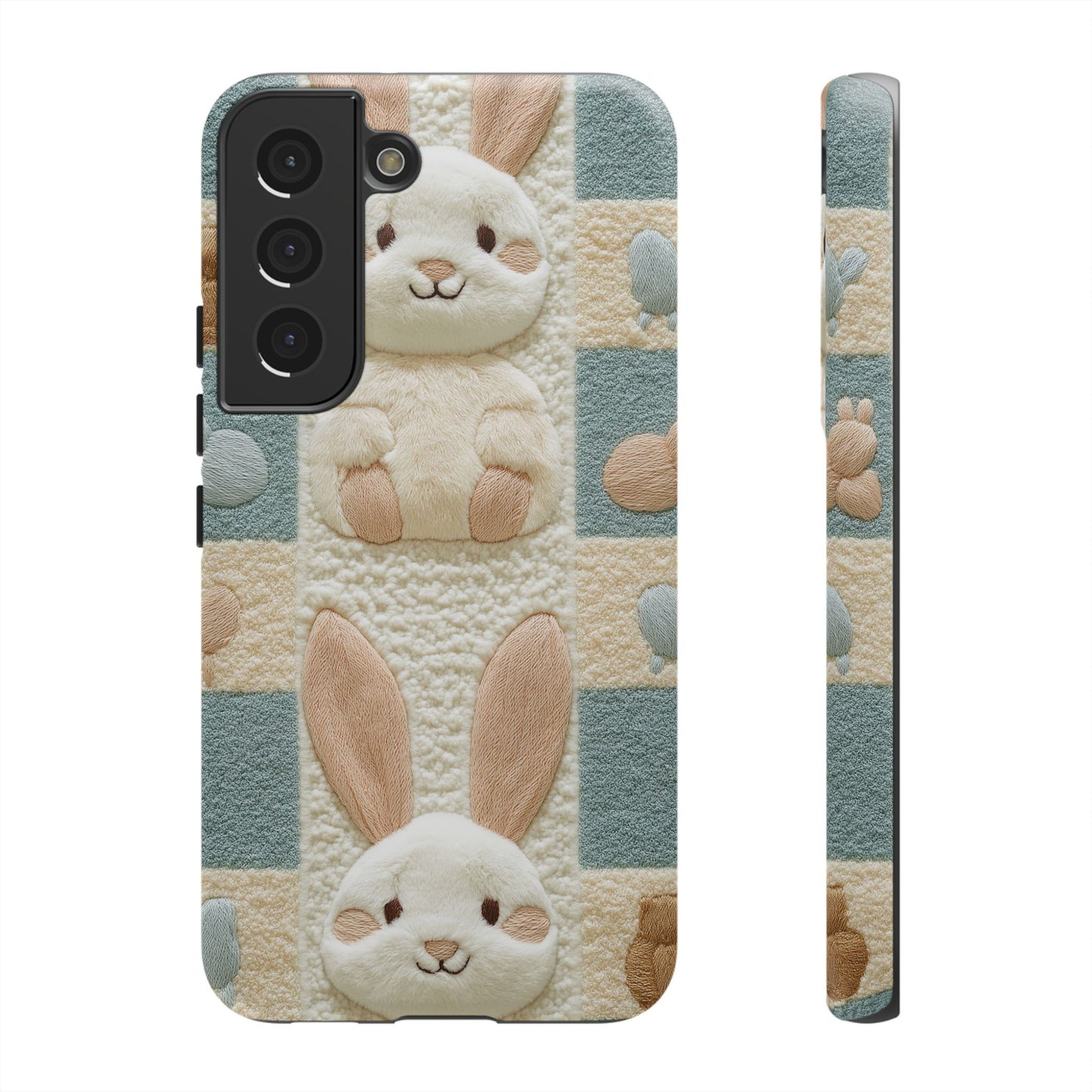 Adorable Rabbits Phone Case – Cute & Durable Protection - iPhone, Samsung, and Google case