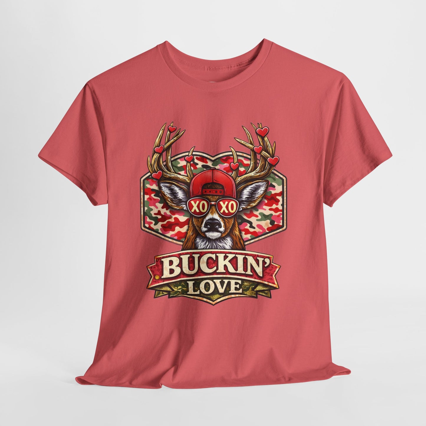 Camo Deer Valentine Shirt, XO XO Shirt