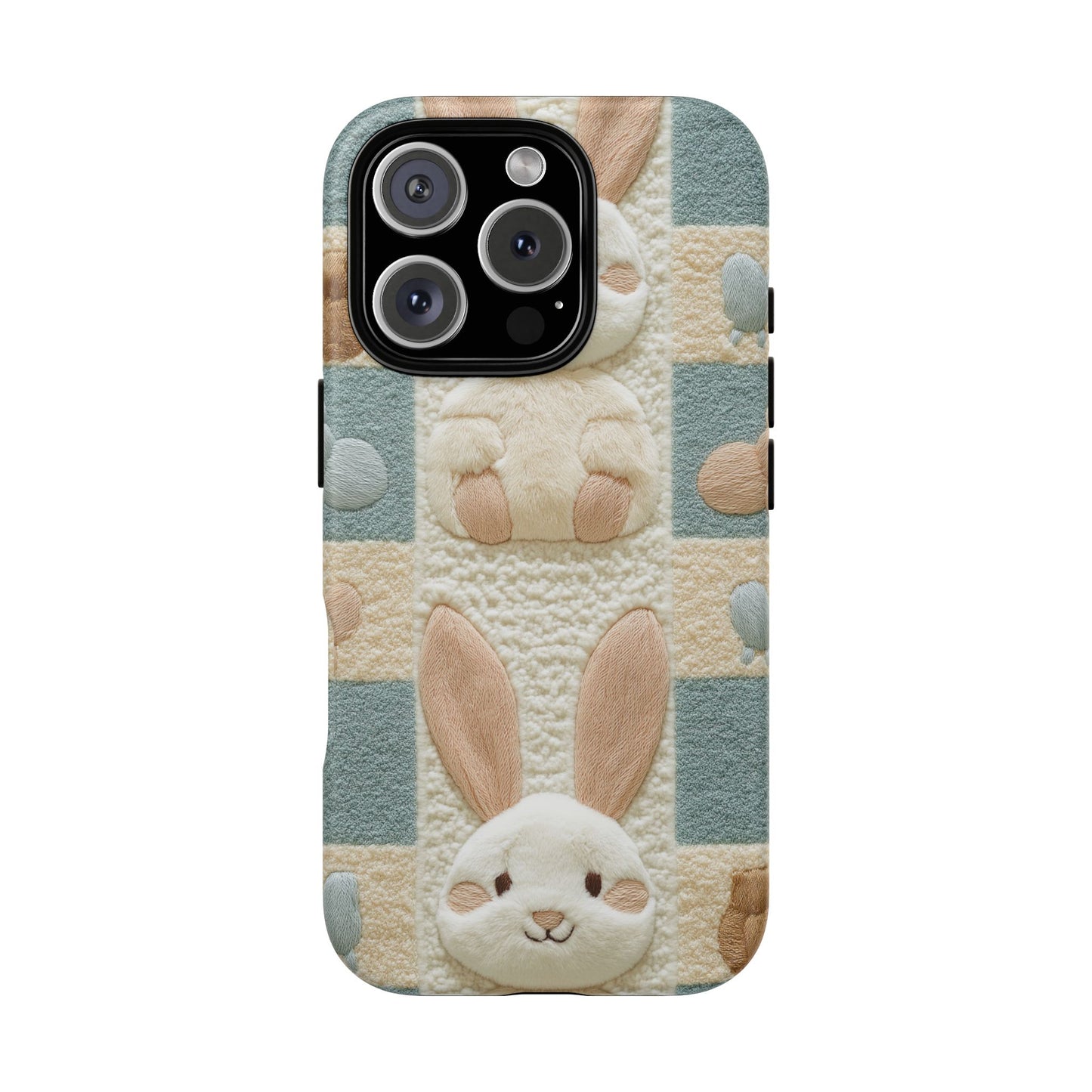 Adorable Rabbits Phone Case – Cute & Durable Protection - iPhone, Samsung, and Google case