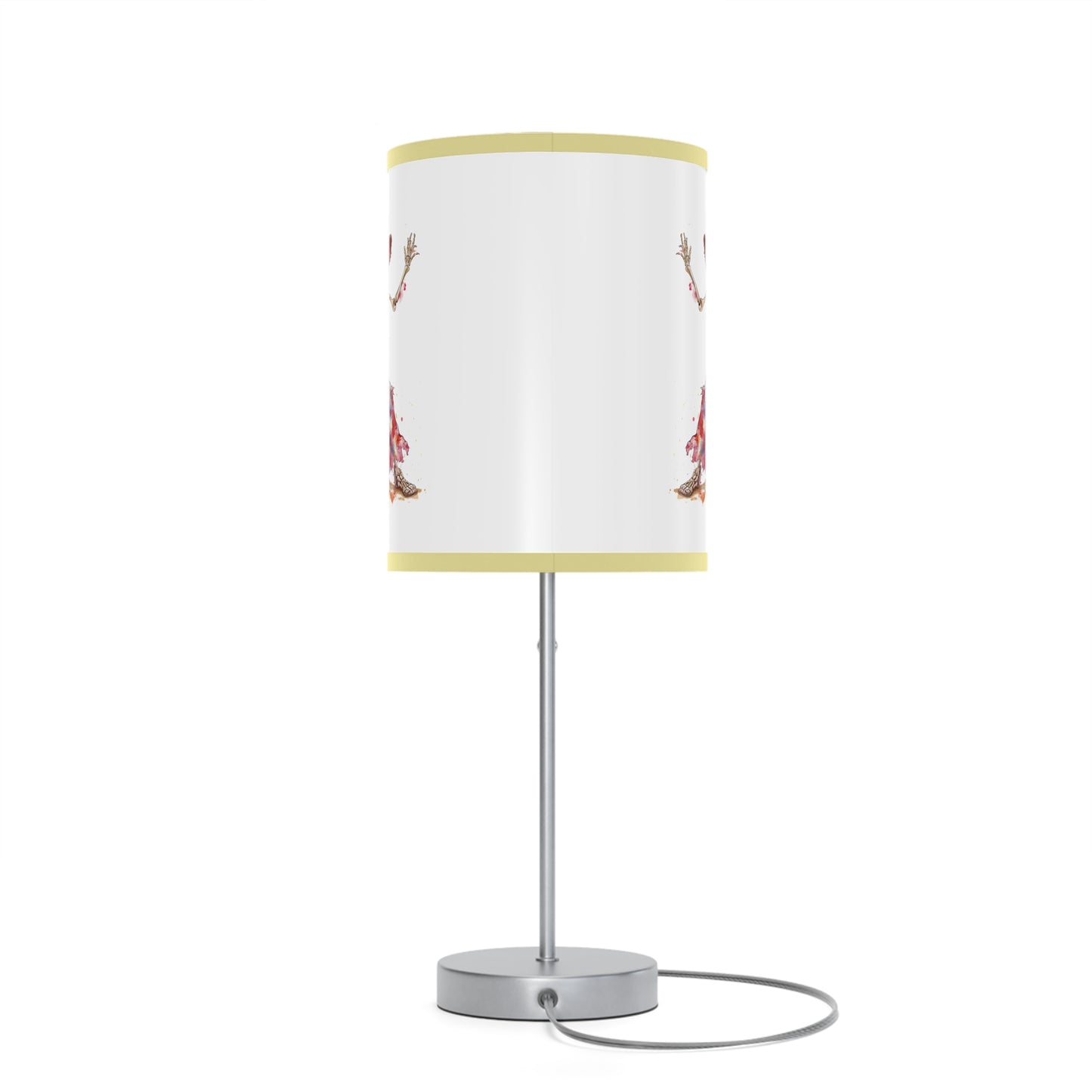 Lamp on a Stand, US|CA plug - Watercolor Skeleton Lamp - Table Lamps