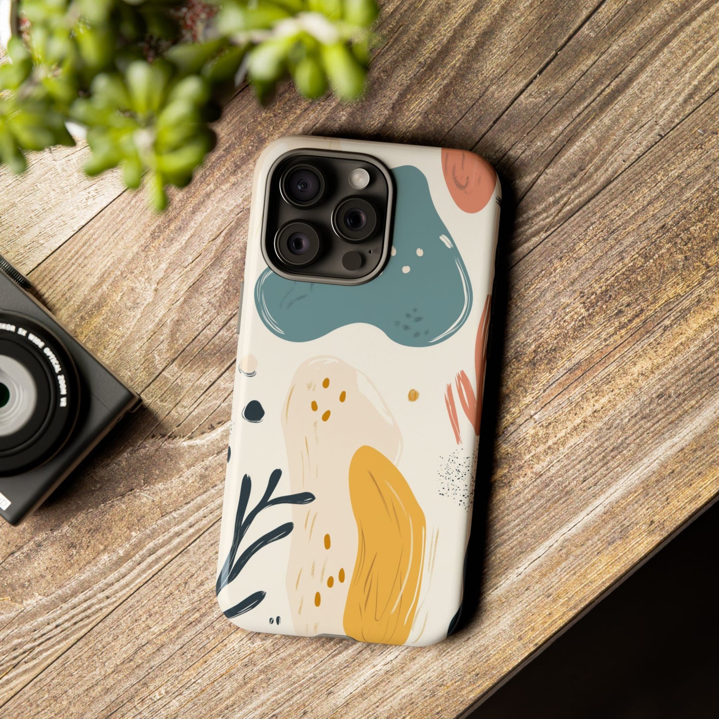 Abstract Shapes Phone Case - iPhone, Samsung, and Google case