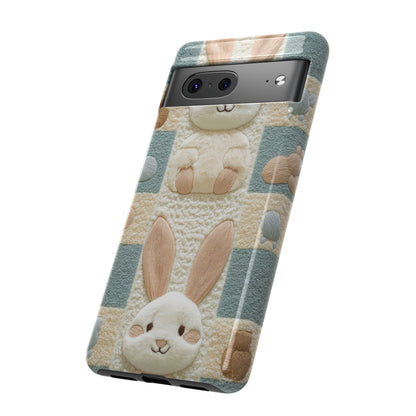 Adorable Rabbits Phone Case – Cute & Durable Protection - iPhone, Samsung, and Google case