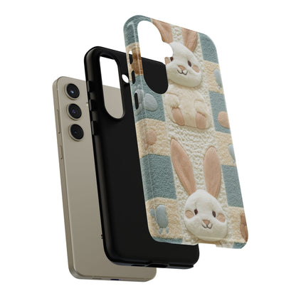 Adorable Rabbits Phone Case – Cute & Durable Protection - iPhone, Samsung, and Google case