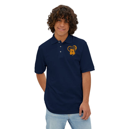 Casual Comfort Men's Polo with Unique Design