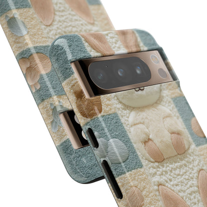 Adorable Rabbits Phone Case – Cute & Durable Protection - iPhone, Samsung, and Google case