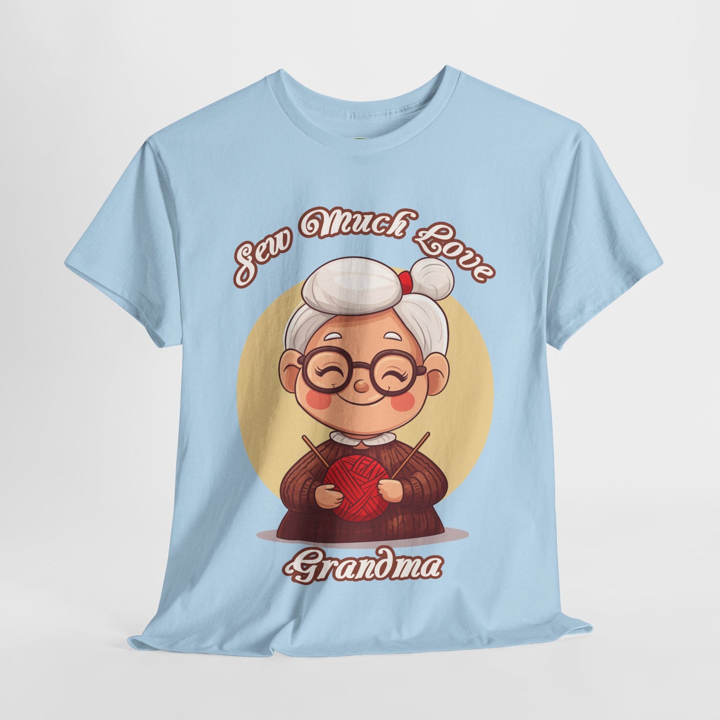 Sew Much Love Grandma Unisex Heavy Cotton Tee