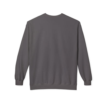 Unisex Midweight Soft style Fleece Crewneck Sweatshirt - Majestic Lion Design Sweatshirt