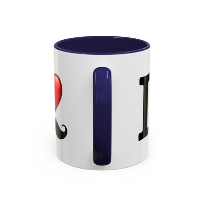 I Love Dad Accent Coffee Mug - Perfect Gift for Men - Father's Day Gift