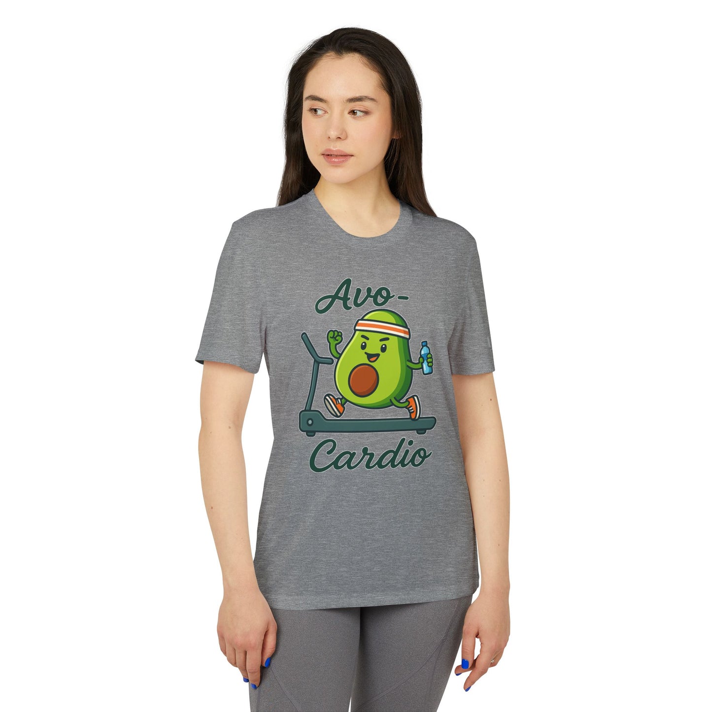 Adidas® Funny Avocado Cardio Workout Tee (Unisex)