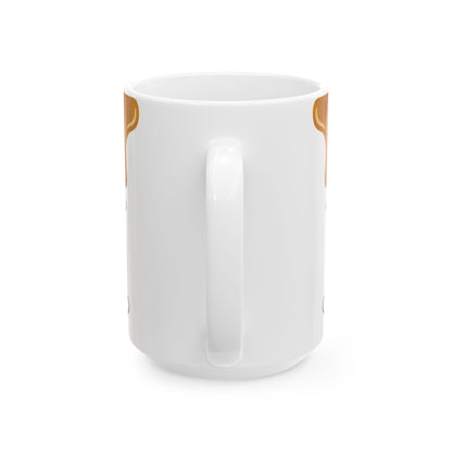 Cute Ceramic Mug - 11oz & 15oz - Perfect for Coffee Lovers