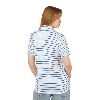 Stylish Striped Unisex Polo Shirt | Casual Wear, Summer Vibes, Beach Style, Gift for Him/Her, Weekend Outfits