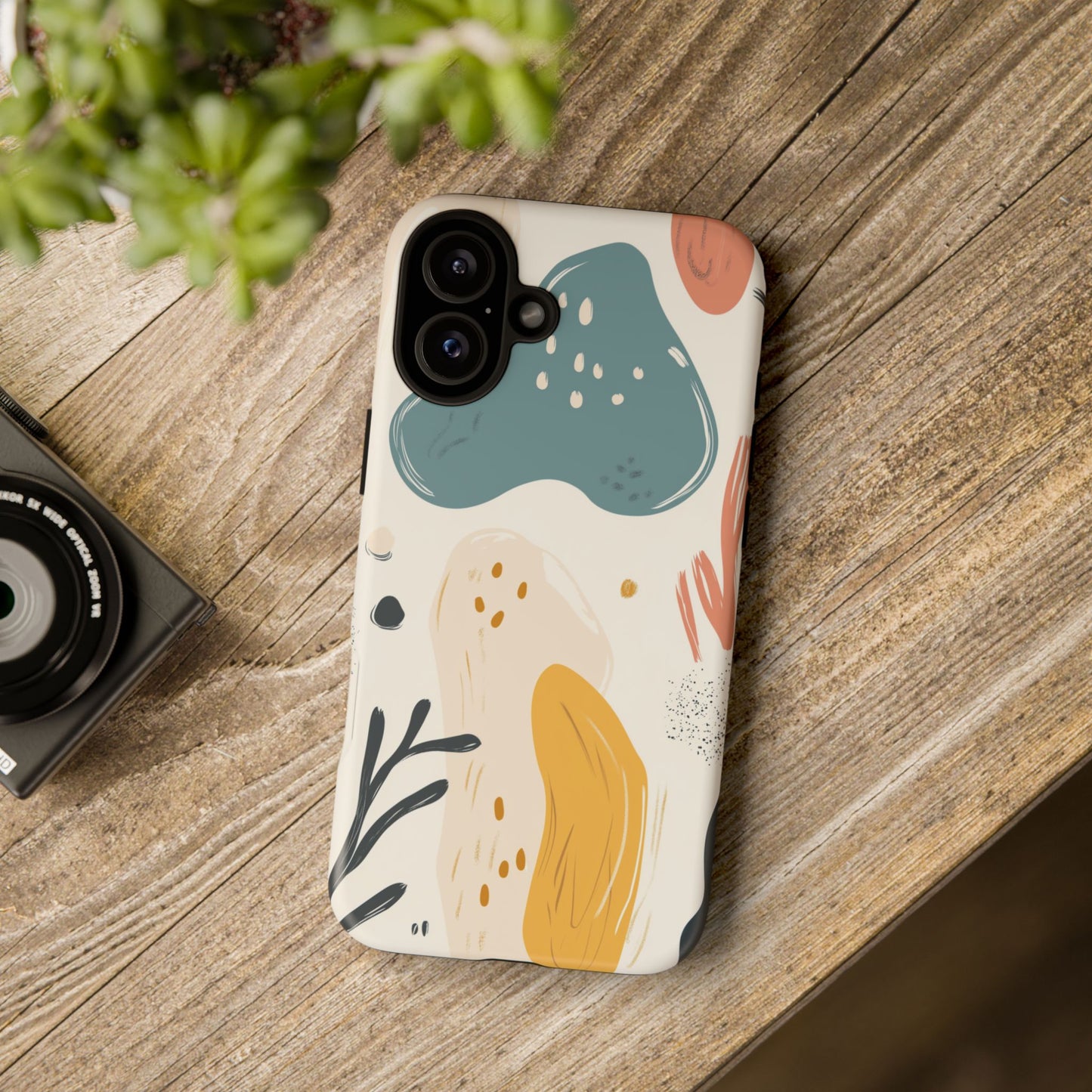 Abstract Shapes Phone Case - iPhone, Samsung, and Google case