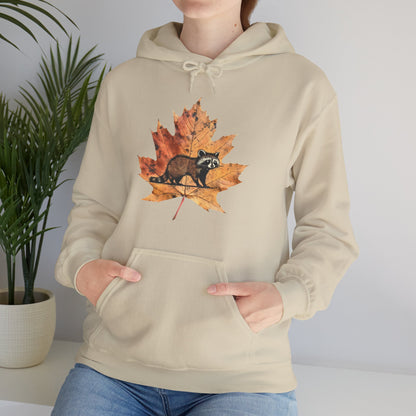 Raccoon Design Hoodie - Unisex Heavy Blend™ Hooded Sweatshirt