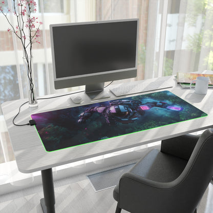 Astronaut LED Gaming Mouse Pad