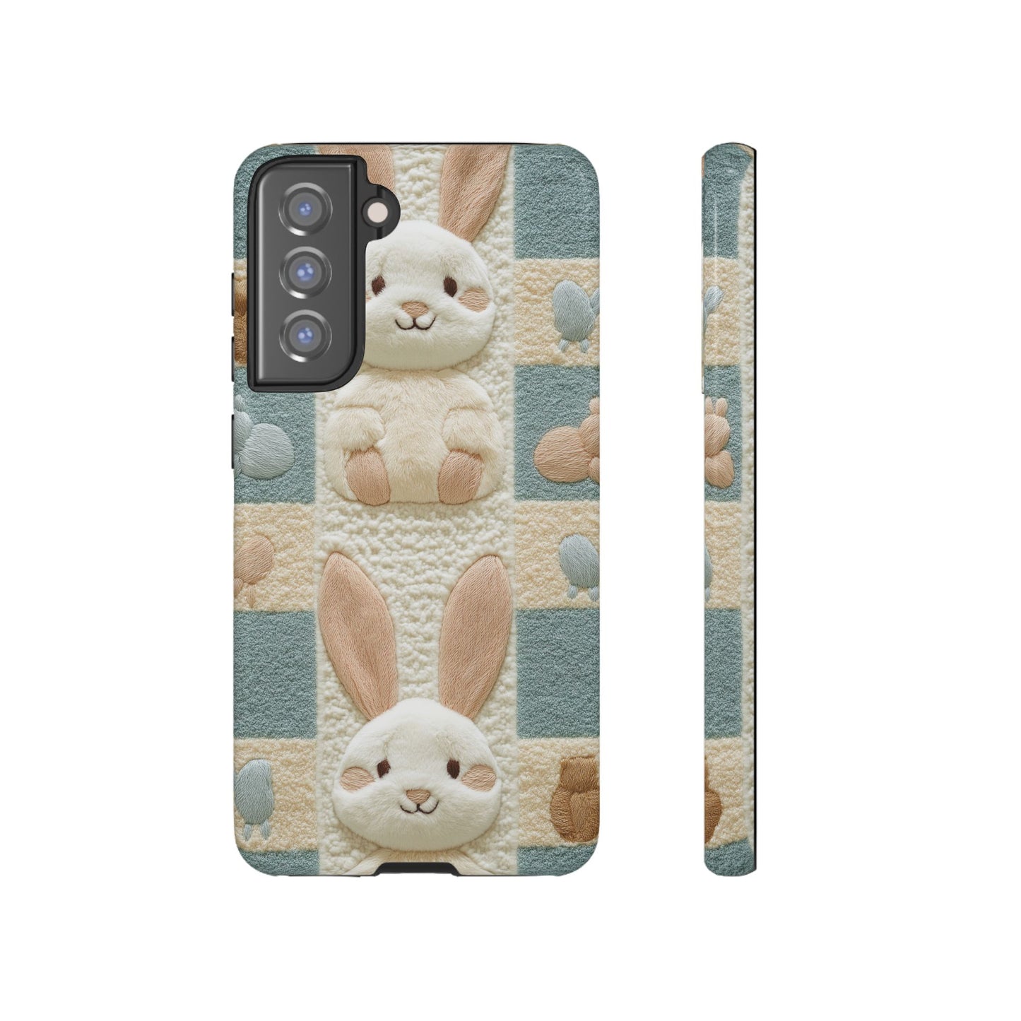 Adorable Rabbits Phone Case – Cute & Durable Protection - iPhone, Samsung, and Google case