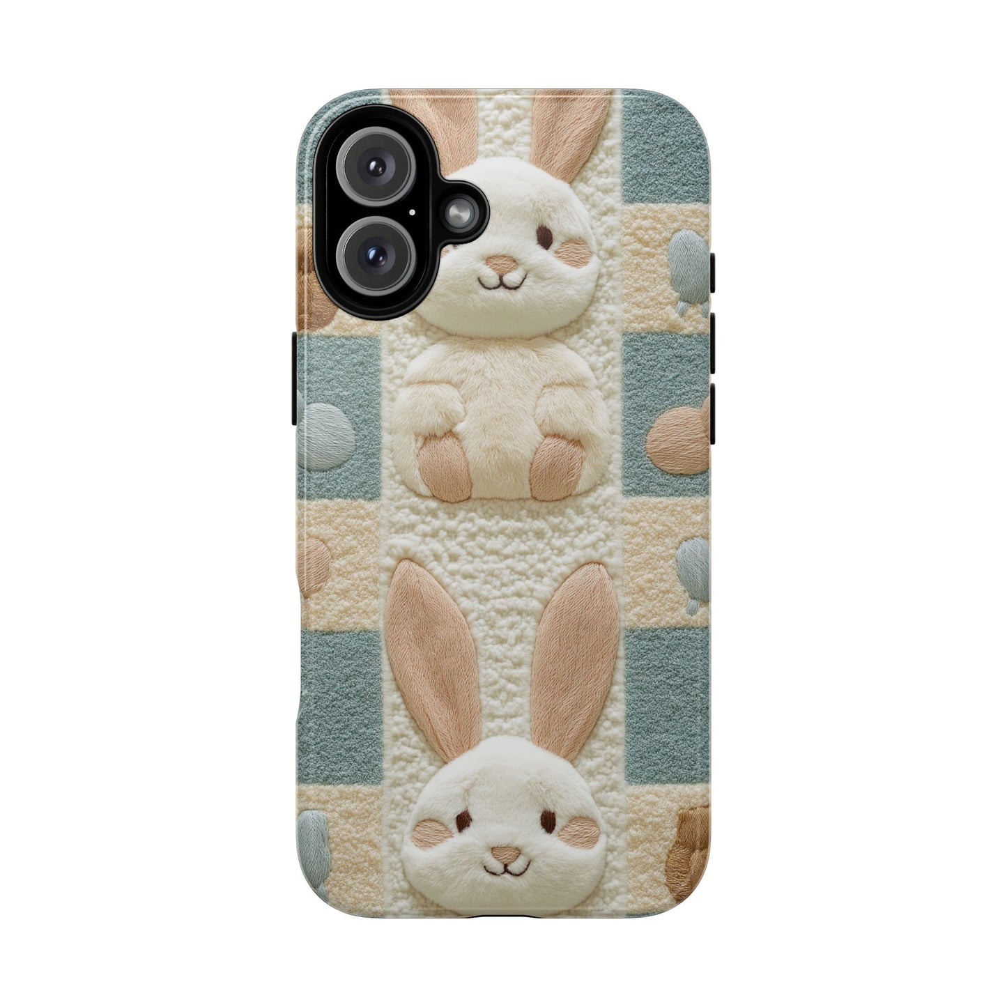 Adorable Rabbits Phone Case – Cute & Durable Protection - iPhone, Samsung, and Google case