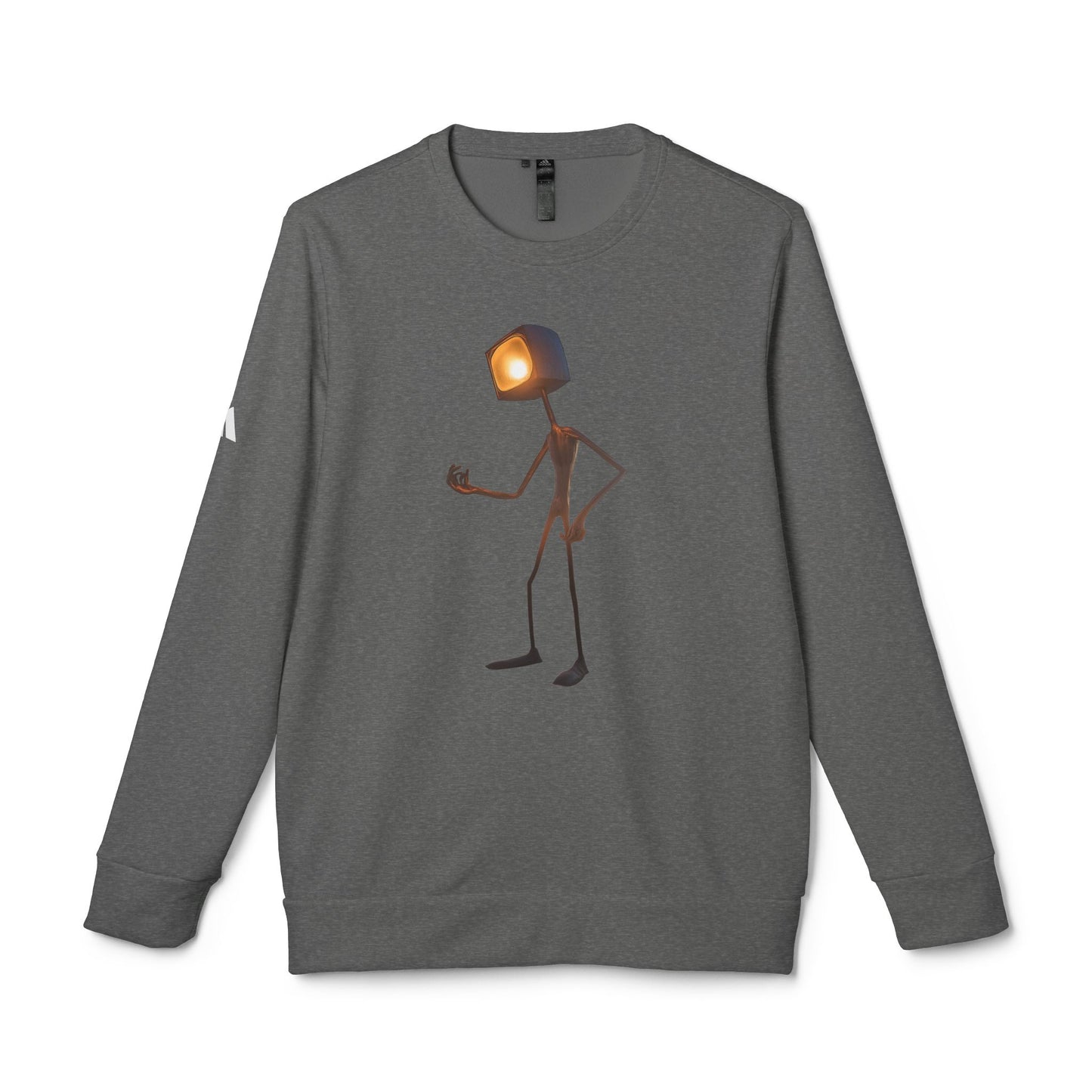 Victory Lamp Adidas Unisex Fleece Crewneck Sweatshirt