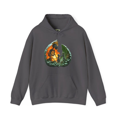 Unisex Heavy Blend™ Hooded Sweatshirt - Skeleton Design Hoodie