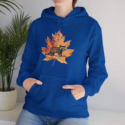 Raccoon Design Hoodie - Unisex Heavy Blend™ Hooded Sweatshirt