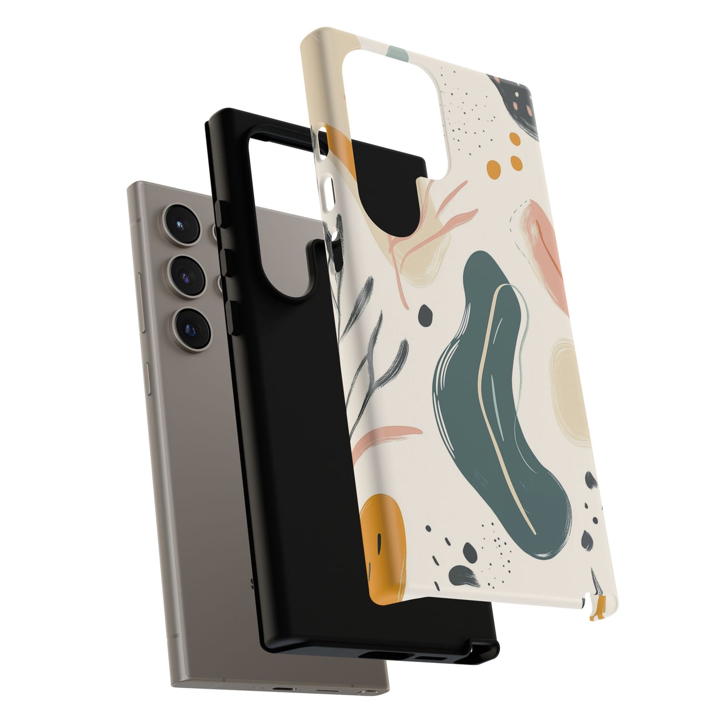 Phone Case with Abstract Art design - iPhone, Samsung, and Google case