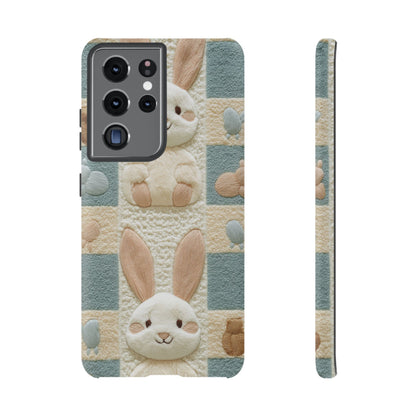 Adorable Rabbits Phone Case – Cute & Durable Protection - iPhone, Samsung, and Google case