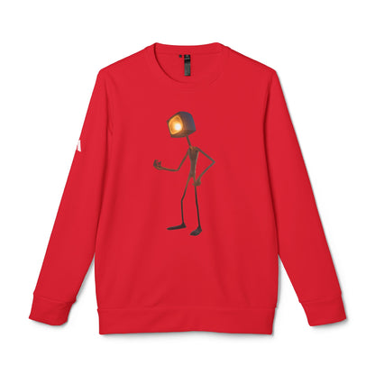 Victory Lamp Adidas Unisex Fleece Crewneck Sweatshirt