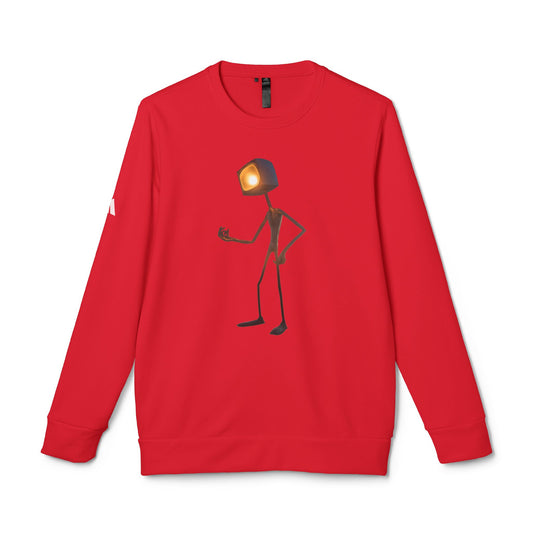 Victory Lamp Adidas Unisex Fleece Crewneck Sweatshirt