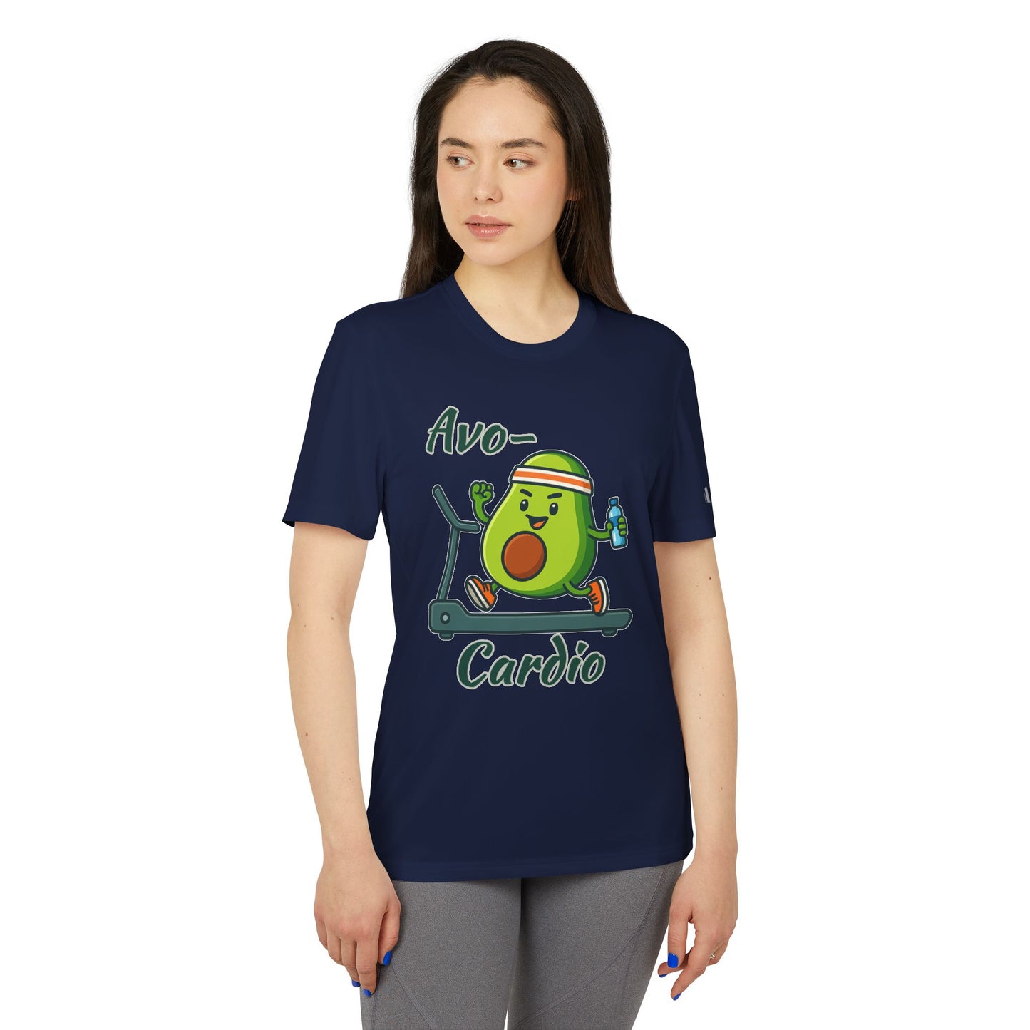 Adidas® Funny Avocado Cardio Workout Tee (Unisex)
